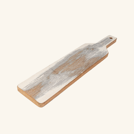 Borrelplank XL wit